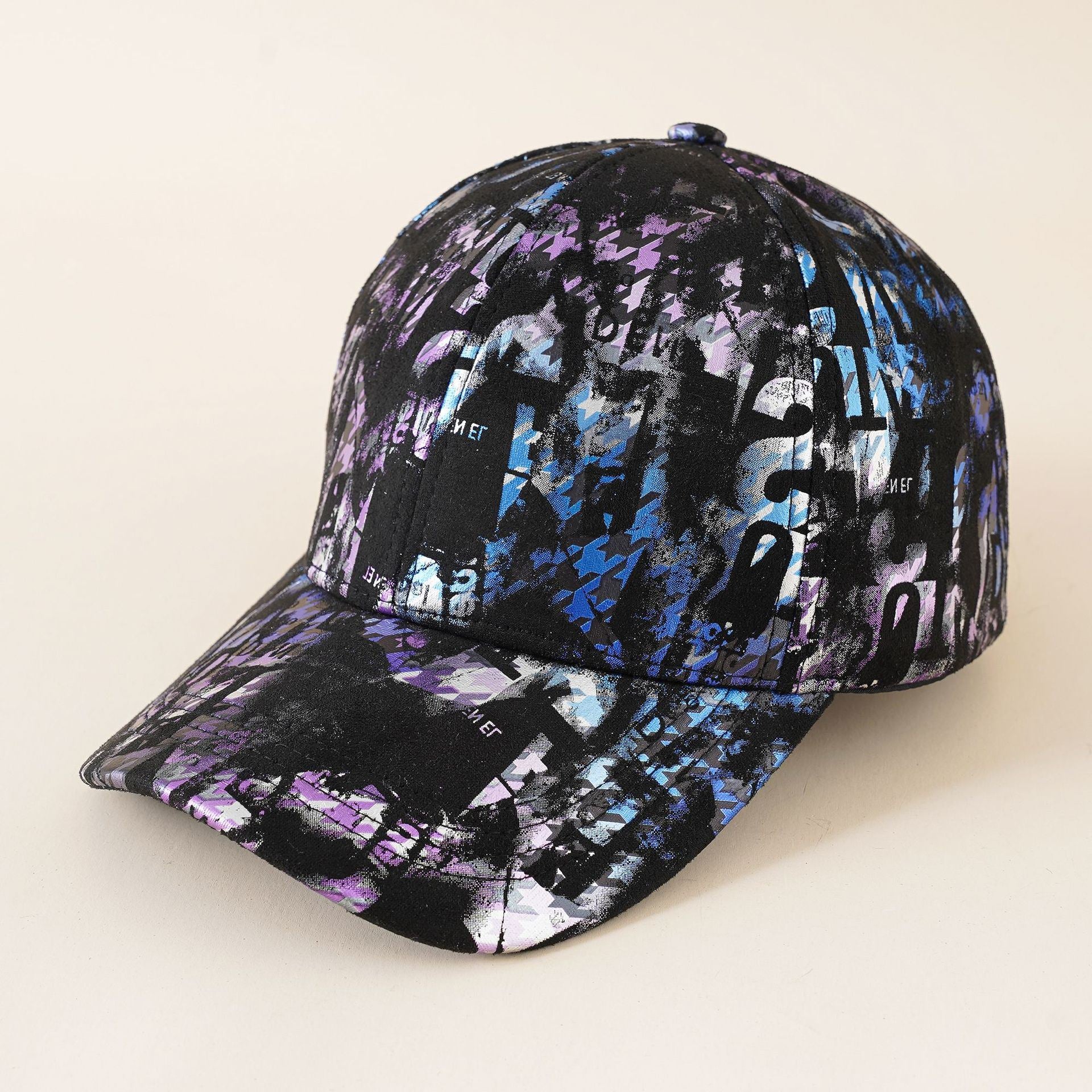 New sunshade anti-squatting cap baseball cap men's and women's Korean new hat women's random color printing baseball cap fashion trend Doba